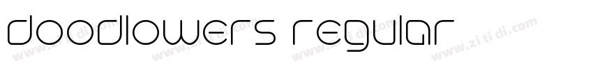doodlowers regular字体转换 doodlowers regular字体转换